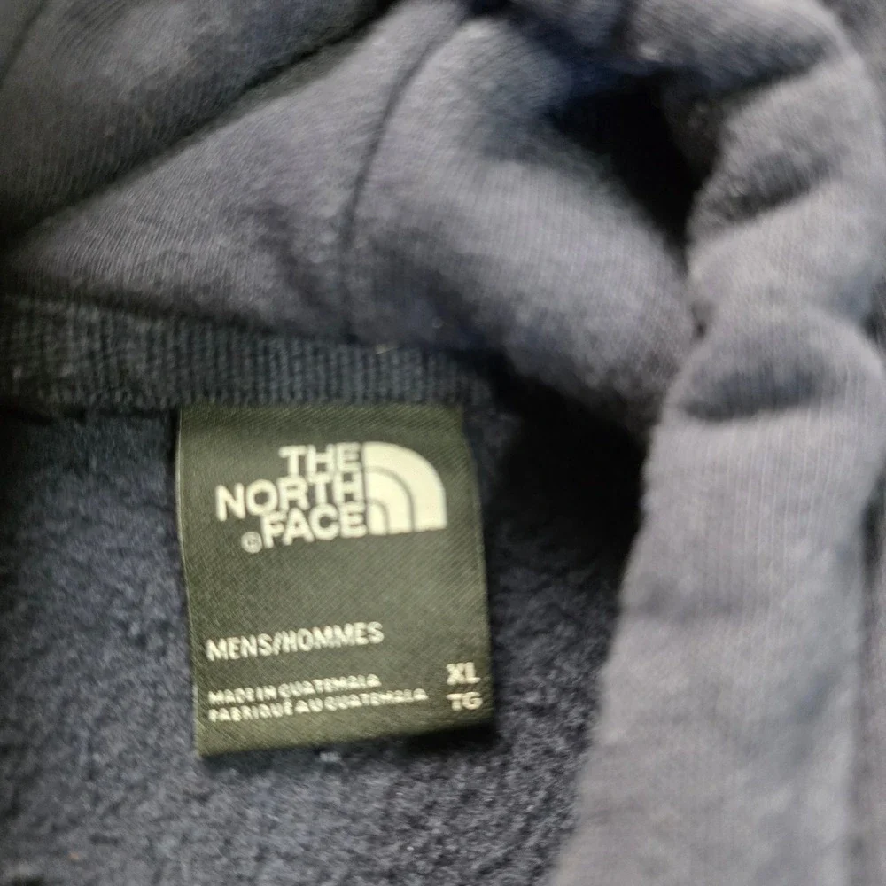 The North Face‎ Mens XL Navy Blue Pullover Hoodie Sweatshirt Half Dome Logo